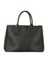 Saffiano Executive Double Zip Medium Tote, back view